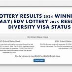 dv lottery winners